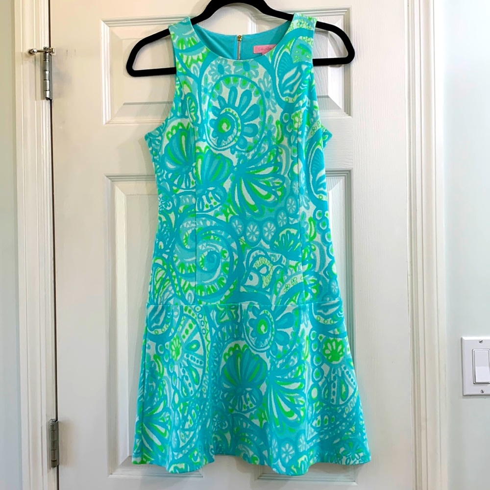 Lilly Pulitzer drop waist dress size 2